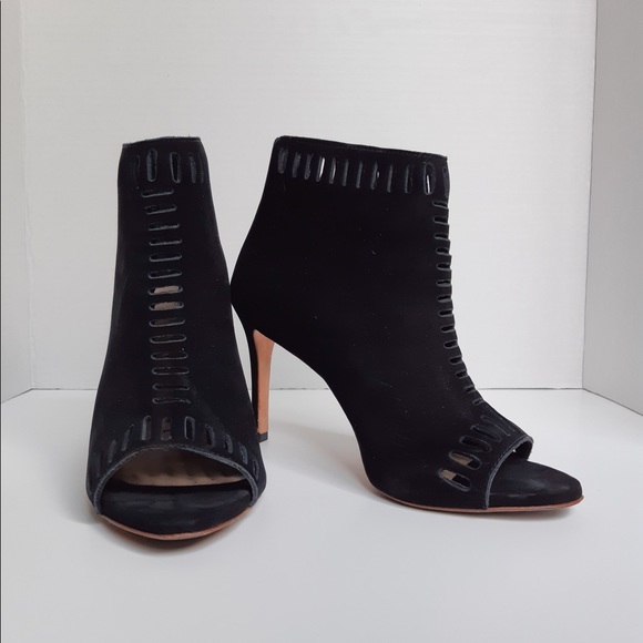 Loeffler Randall Cutout Peep-toe Boots - Picture 2 of 8